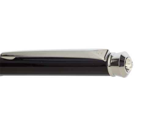 Ручка шариковая Pierre Cardin CRYSTAL,  цвет - черный. Упаковка Р-1., изображение 3