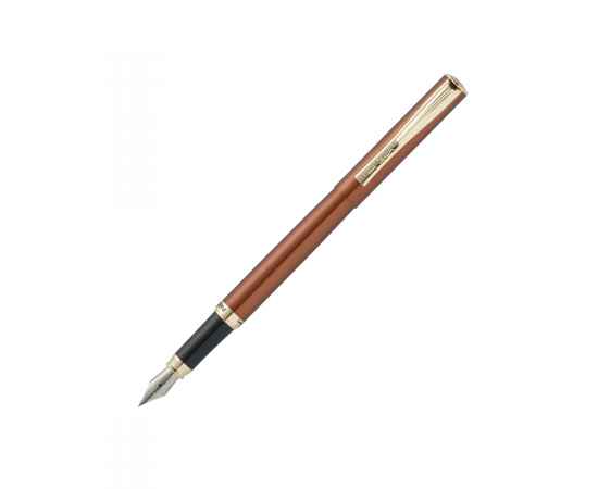 Ручка перьевая Pierre Cardin ECO, цвет - коричневый металлик. Упаковка Е, изображение 2