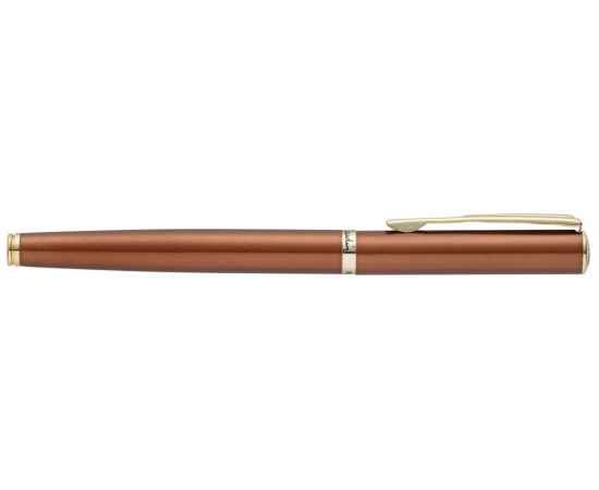 Ручка перьевая Pierre Cardin ECO, цвет - коричневый металлик. Упаковка Е, изображение 5