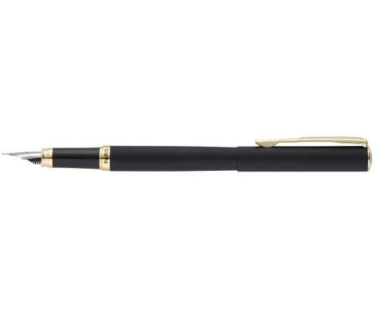 Ручка перьевая Pierre Cardin ECO, цвет - черный матовый. Упаковка Е, изображение 4