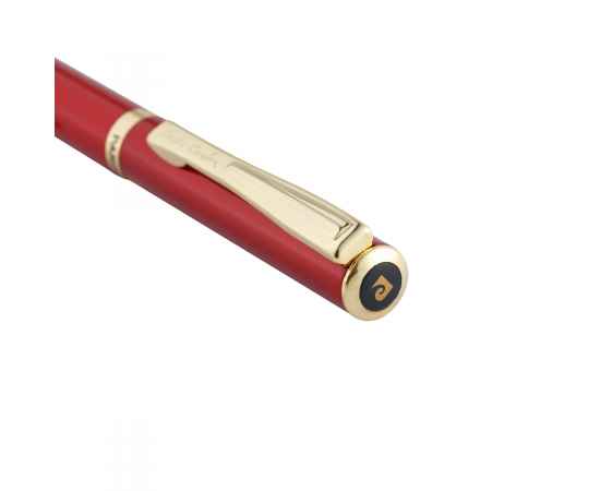 Ручка шариковая Pierre Cardin ECO, цвет  - красный металлик. Упаковка Е., изображение 4