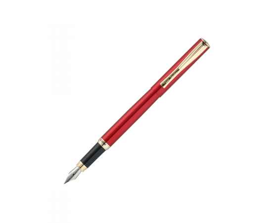 Ручка перьевая Pierre Cardin ECO, цвет - красный металлик. Упаковка Е, изображение 2
