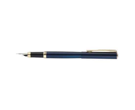 Ручка перьевая Pierre Cardin ECO, цвет - синий металлик. Упаковка Е, изображение 4