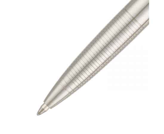 Ручка шариковая Pierre Cardin GAMME. Цвет - стальной. Упаковка Е., изображение 4