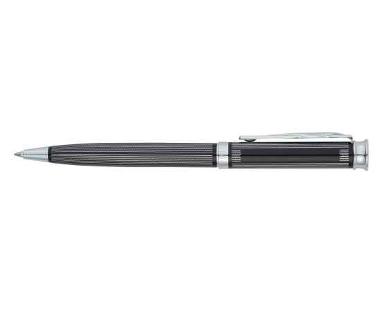 Ручка шариковая Pierre Cardin TRESOR. Цвет - черный и серебристый. Упаковка В., изображение 3