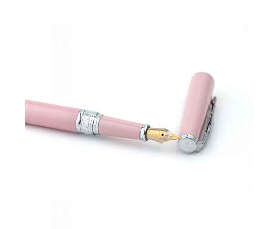 Ручка перьевая Pierre Cardin SECRET Business, цвет - розовый. Упаковка B., изображение 6