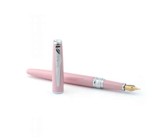 Ручка перьевая Pierre Cardin SECRET Business, цвет - розовый. Упаковка B., изображение 7