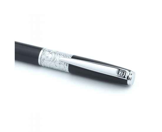 Ручка шариковая Pierre Cardin BARON, цвет - черный. Упаковка В., изображение 4