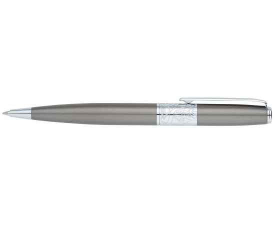 Ручка шариковая Pierre Cardin BARON, цвет - серый. Упаковка В., изображение 3