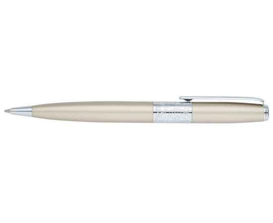 Ручка шариковая Pierre Cardin BARON. Цвет - бежевый. Упаковка В., изображение 3