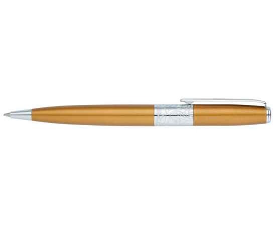 Ручка шариковая Pierre Cardin BARON. Цвет - оранжевый. Упаковка В., изображение 3