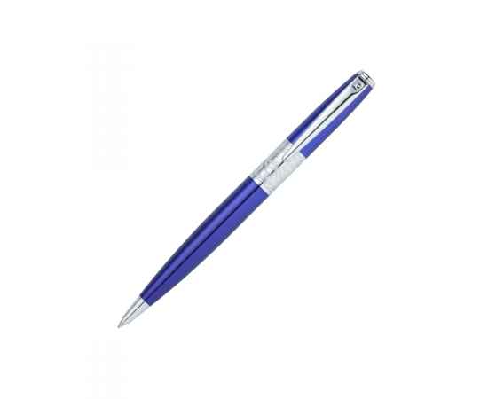 Ручка шариковая Pierre Cardin BARON, цвет - синий металлик. Упаковка В., изображение 2
