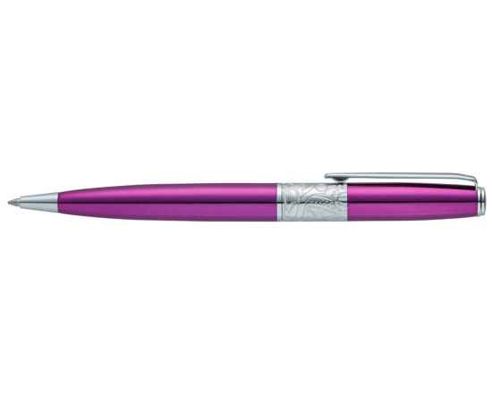 Ручка шариковая Pierre Cardin BARON. Цвет - розовый металлик. Упаковка В., изображение 3