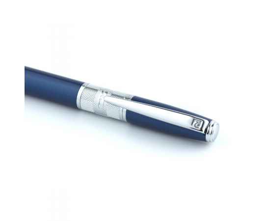 Ручка шариковая Pierre Cardin BARON. Цвет - темно-синий.Упаковка В., изображение 4