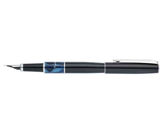 Ручка перьевая Pierre Cardin LIBRA, цвет - черный и синий. Упаковка В., изображение 4