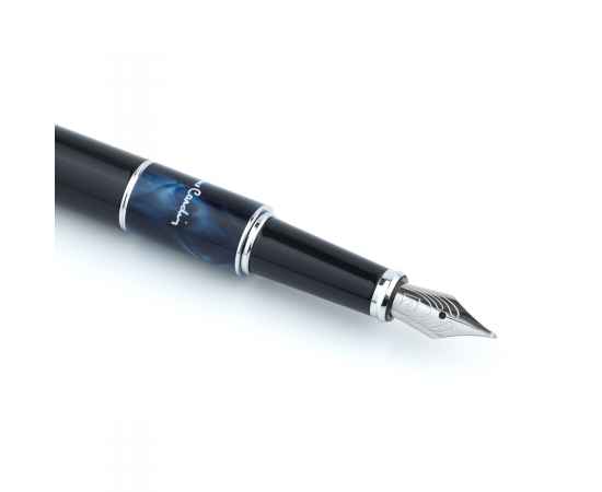 Ручка перьевая Pierre Cardin LIBRA, цвет - черный и синий. Упаковка В., изображение 6