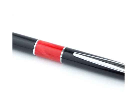Ручка шариковая Pierre Cardin LIBRA, цвет - черный и красный. Упаковка В, изображение 4