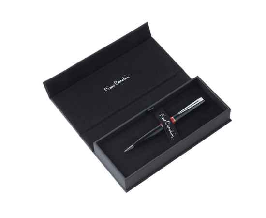 Ручка шариковая Pierre Cardin LIBRA, цвет - черный и красный. Упаковка В, изображение 5