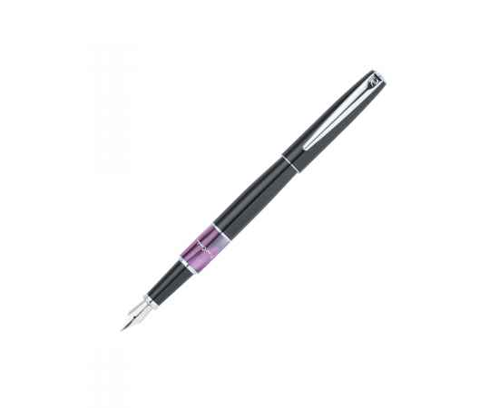 Ручка перьевая Pierre Cardin LIBRA, цвет - черный и фиолетовый. Упаковка В., изображение 2