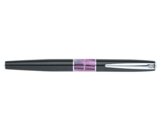 Ручка перьевая Pierre Cardin LIBRA, цвет - черный и фиолетовый. Упаковка В., изображение 3