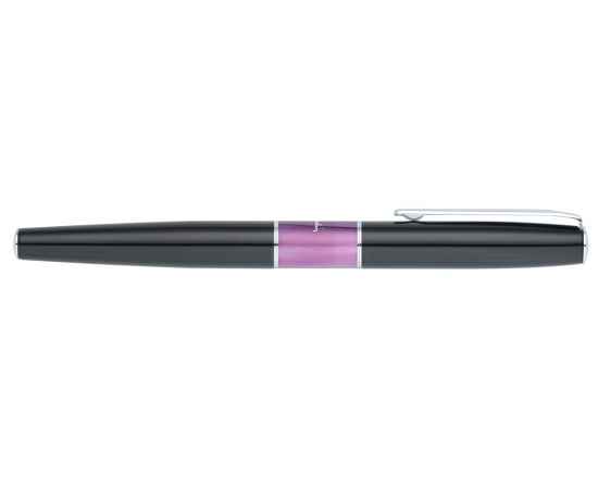 Ручка перьевая Pierre Cardin LIBRA, цвет - черный и фиолетовый. Упаковка В., изображение 5