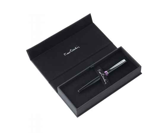 Ручка перьевая Pierre Cardin LIBRA, цвет - черный и фиолетовый. Упаковка В., изображение 7