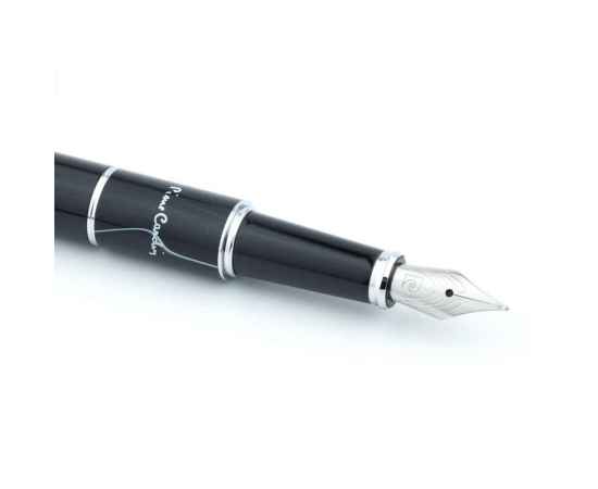 Ручка перьевая Pierre Cardin LIBRA, цвет - черный. Упаковка В., изображение 6
