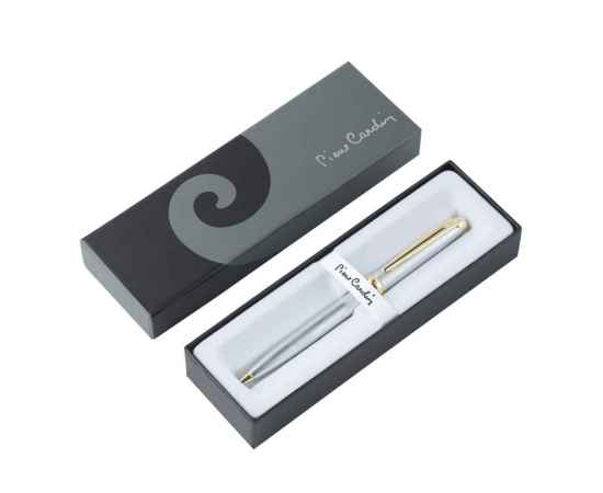 Ручка шариковая Pierre Cardin ECO, цвет - серебристый. Упаковка Е-2, изображение 5