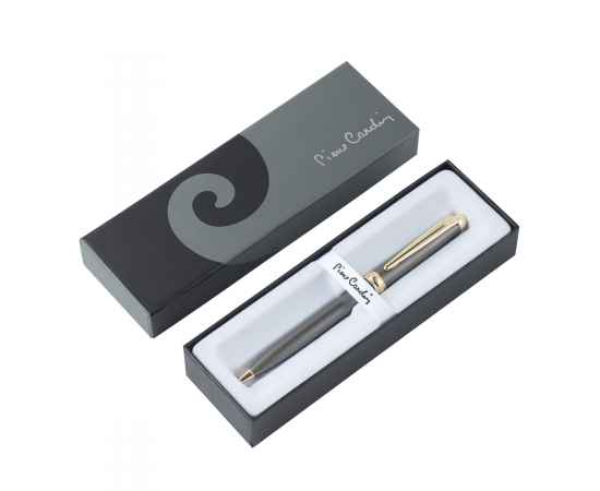 Ручка шариковая Pierre Cardin ECO, цвет - серый. Упаковка Е-2, изображение 5