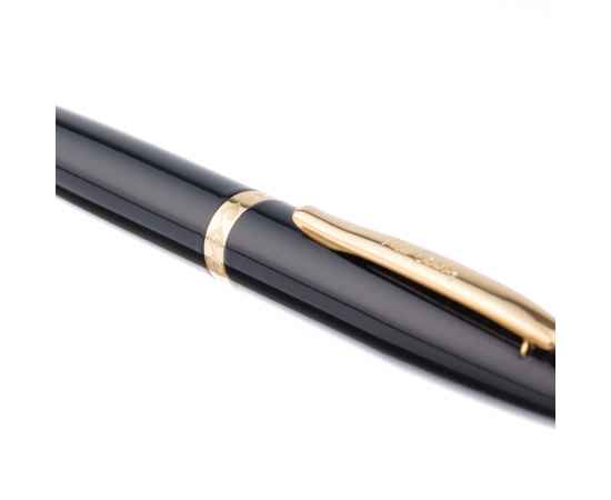 Ручка шариковая Pierre Cardin CAPRE. Цвет - черный. Упаковка Е-2., изображение 3