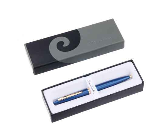 Ручка шариковая Pierre Cardin CAPRE. Цвет - синий. Упаковка Е-2., изображение 4