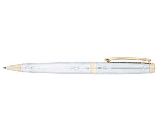 Ручка шариковая Pierre Cardin RENAISSANCE, цвет - серебристый. Упаковка B., изображение 3
