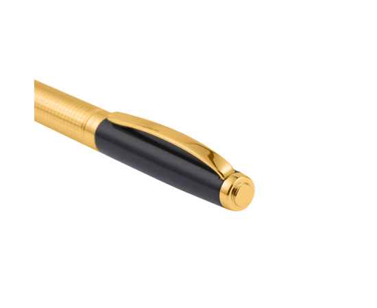 Ручка шариковая Pierre Cardin GOLDEN. Цвет - золотистый и черный. Упаковка B-1, изображение 4