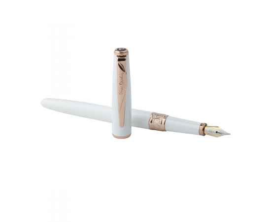 Ручка перьевая Pierre Cardin SECRET Business, цвет - белый. Упаковка B, изображение 7