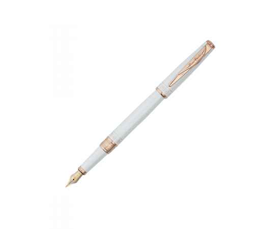 Ручка перьевая Pierre Cardin SECRET Business, цвет - белый с орнаментом. Упаковка B, изображение 2