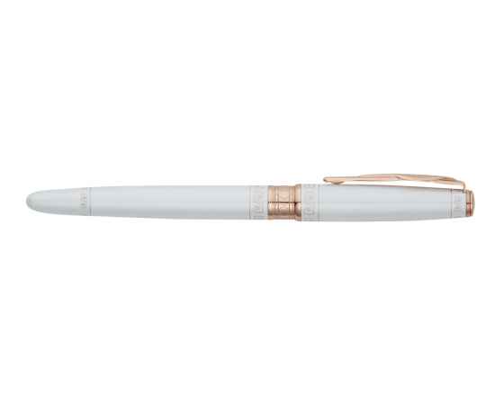 Ручка перьевая Pierre Cardin SECRET Business, цвет - белый с орнаментом. Упаковка B, изображение 5