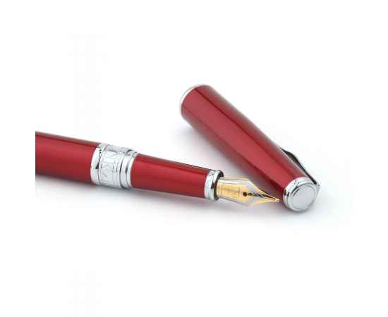 Ручка перьевая Pierre Cardin SECRET Business, цвет - красный. Упаковка B., изображение 6
