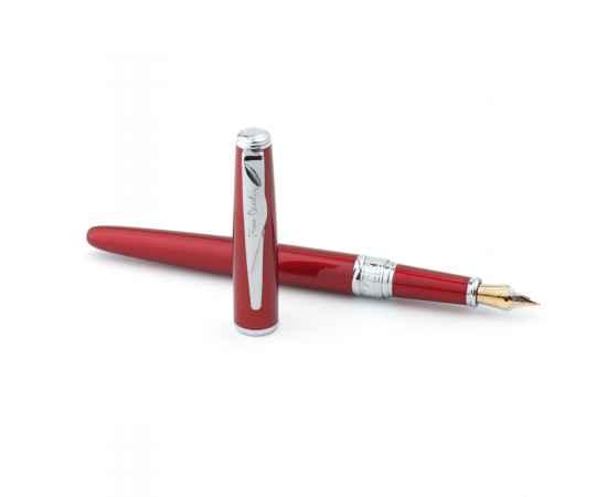 Ручка перьевая Pierre Cardin SECRET Business, цвет - красный. Упаковка B., изображение 7