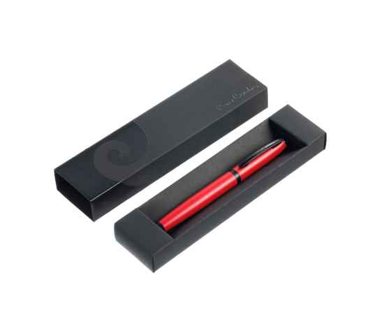Ручка шариковая Pierre Cardin ACTUEL. Цвет - красный матовый.Упаковка Е-3, изображение 2