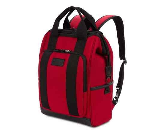 Рюкзак SWISSGEAR 16,5'Doctor Bags, красный/черный, полиэстер 900D/ПВХ, 29 x 17 x 41 см, 20 л, изображение 2