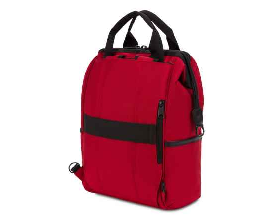 Рюкзак SWISSGEAR 16,5'Doctor Bags, красный/черный, полиэстер 900D/ПВХ, 29 x 17 x 41 см, 20 л, изображение 4