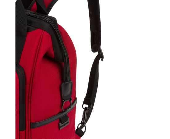 Рюкзак SWISSGEAR 16,5'Doctor Bags, красный/черный, полиэстер 900D/ПВХ, 29 x 17 x 41 см, 20 л, изображение 7