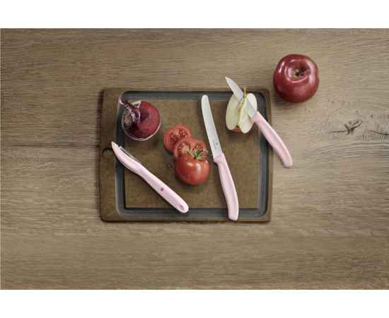 Набор из 3 ножей VICTORINOX Swiss Classic: нож для овощей, столовый нож 11 см, нож для овощей 8 см, изображение 3