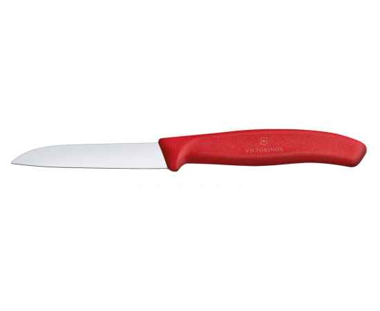 Набор из 3 ножей для овощей VICTORINOX: красный нож 8 см, оранжевый нож 8 см, зелёный нож 11 см, изображение 2