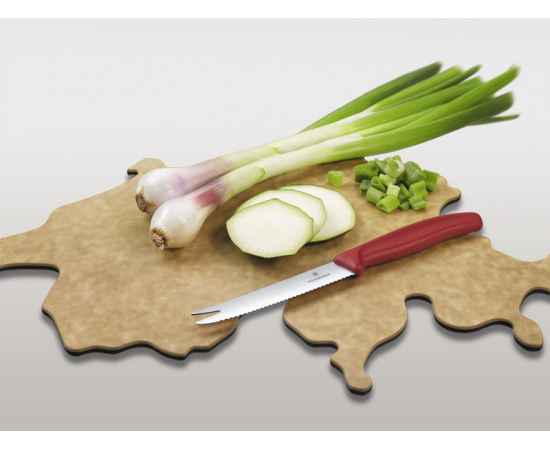 Набор VICTORINOX Swiss Map: нож для сыра и колбасы Swiss Classic 11 см + разделочная доска Epicurean, изображение 3