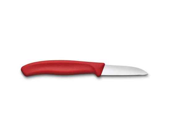 Нож для овощей и фруктов VICTORINOX SwissClassic с прямым лезвием 6 см, красный, изображение 2