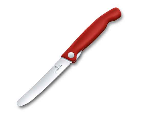 Нож для овощей VICTORINOX SwissClassic, складной, 11 см, красный, изображение 4