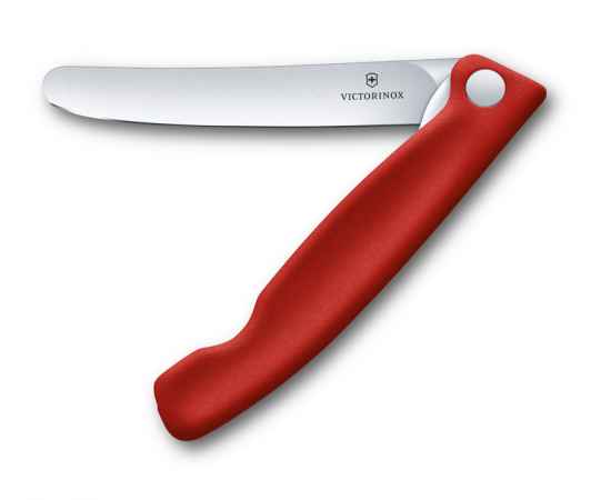 Нож для овощей VICTORINOX SwissClassic, складной, 11 см, красный, изображение 5