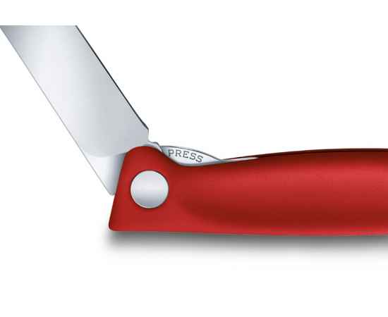 Нож для овощей VICTORINOX SwissClassic, складной, 11 см, красный, изображение 7