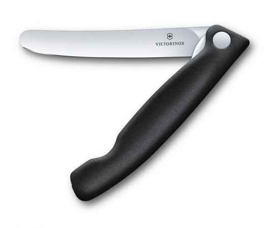 Нож для овощей VICTORINOX SwissClassic, складной, 11 см, чёрный, изображение 5